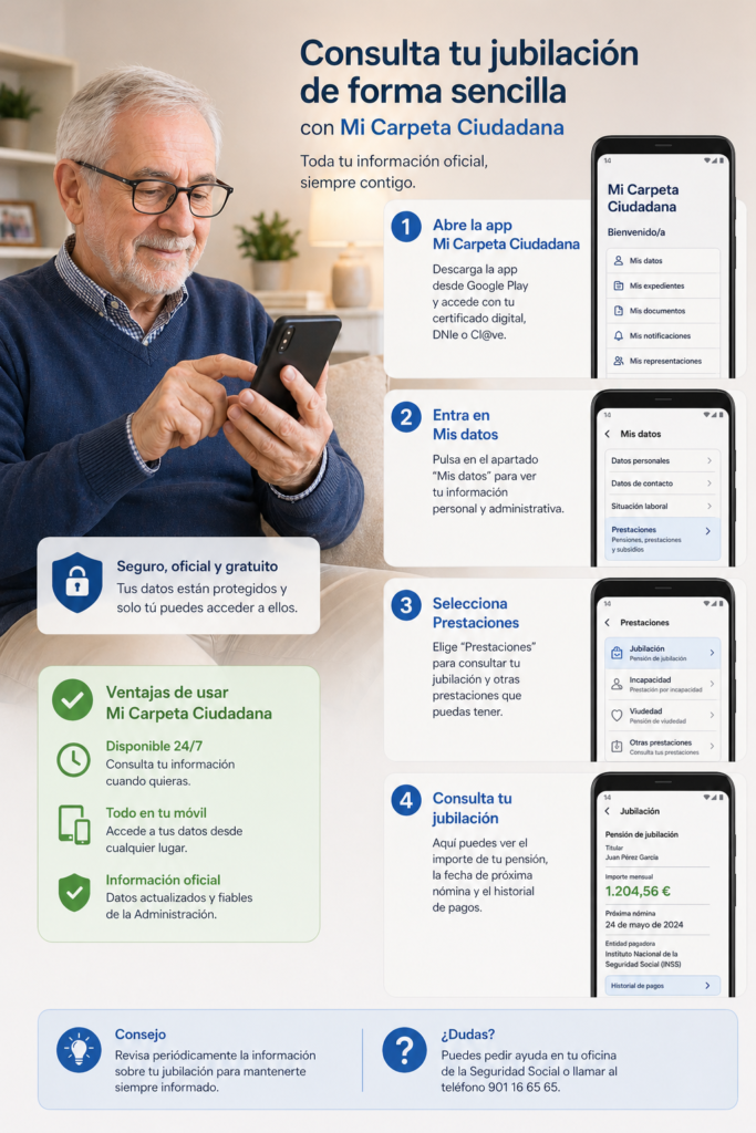 usar la app Mi Carpeta Ciudadana