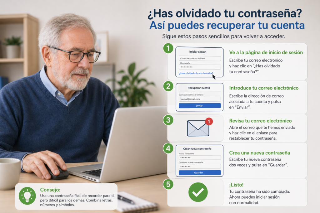 recuperar contraseñas olvidadas