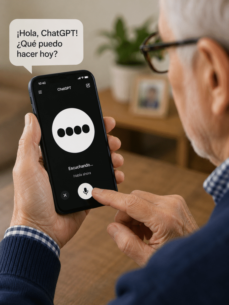 chatgpt con la voz