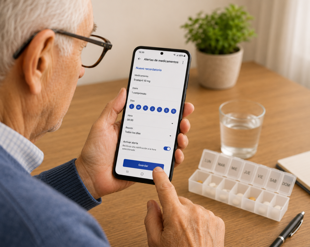activar alertas de medicamentos